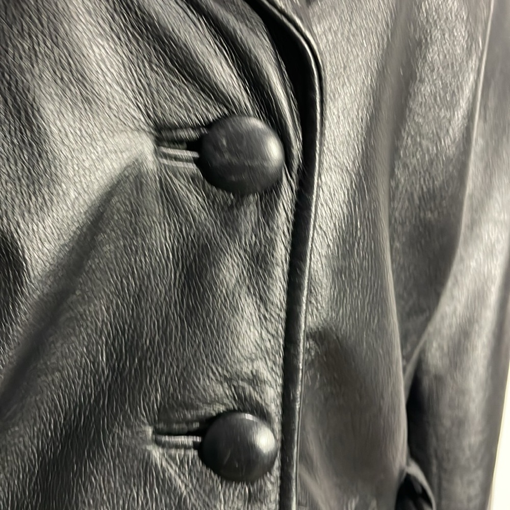 Leather jacket black - size large - Picture 11 of 16